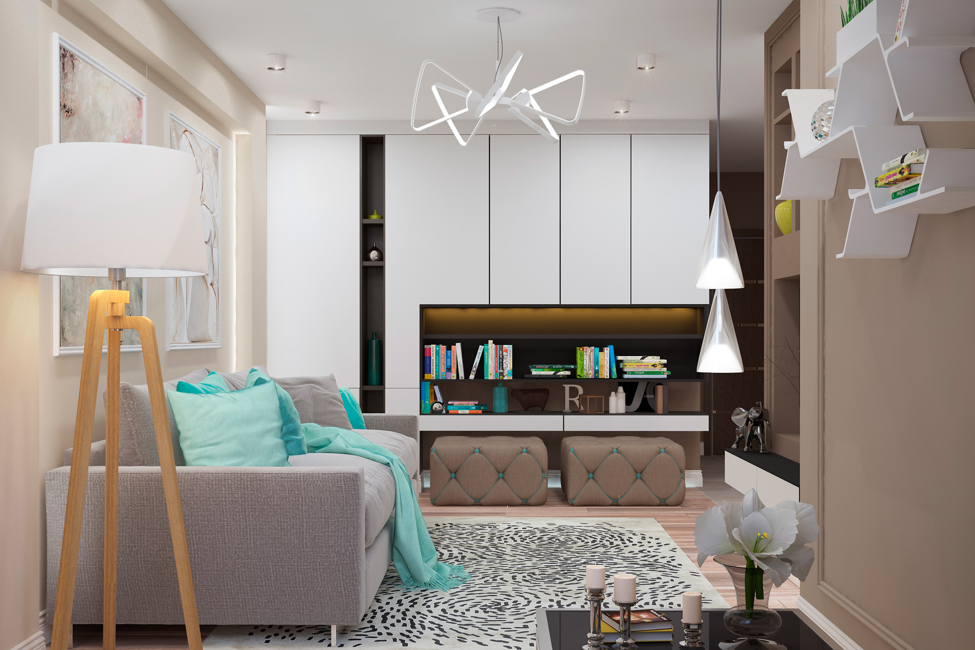 Дизайн квартиры, ул. Жилянская, Киев