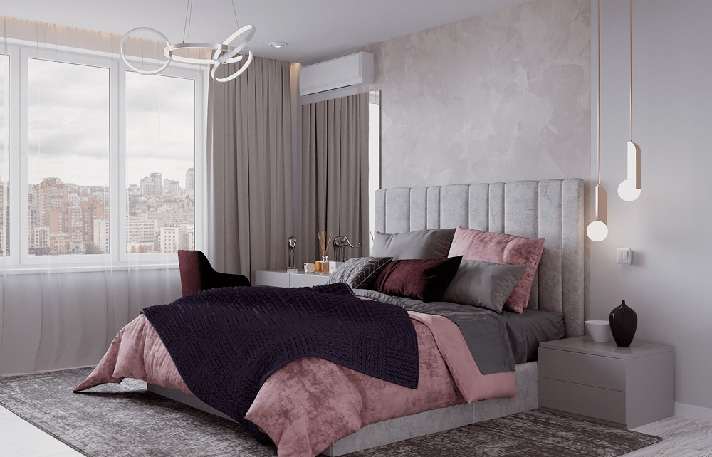 Дизайн интерьера квартиры в ЖК Soho Residence, Киев